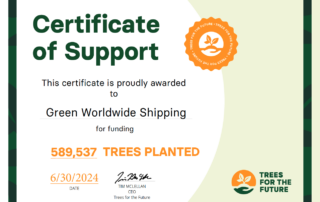 Trees, agroforestry, forest gardens, sequester carbon, green worldwide shipping